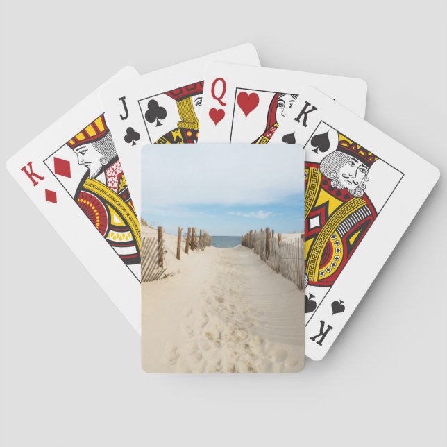 Jeu De Cartes Plage tranquille (dos)