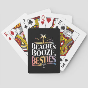 Jeu De Cartes Plages Booze & Besties Coconut Tree été