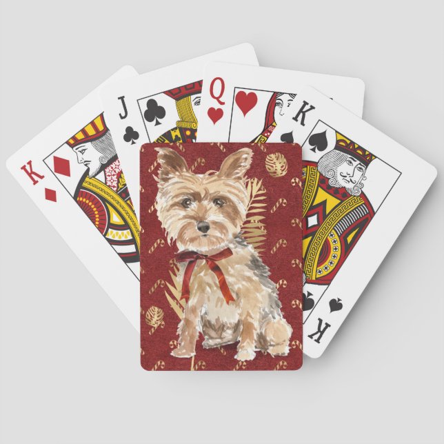 Jeu De Cartes Plaisir chien peint (dos)