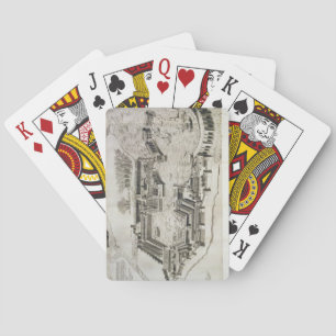 Jeu De Cartes Plan du port d'Ostia Antica, gravé par