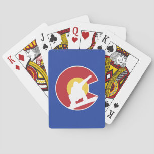 Jeu De Cartes Planche à neige Colorado