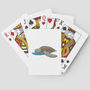 Jeu De Cartes Planche de surf Turtle Surfer