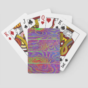 Jeu De Cartes Plancher en bois