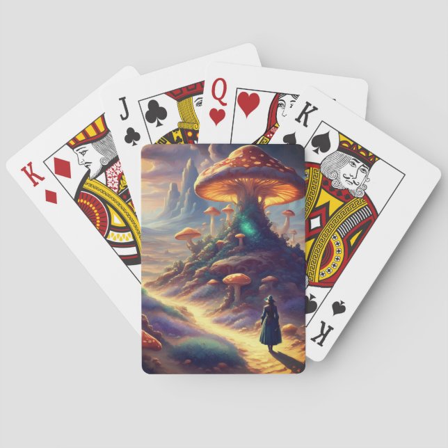 Jeu De Cartes Planète Champignon Magique  (dos)