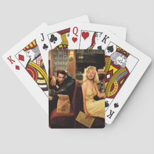 Jeu De Cartes Plaque bleue