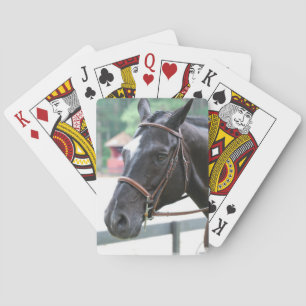 Jeu De Cartes Plaque de Cartes en sang chaud noir