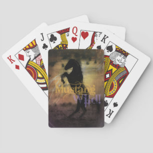 Jeu De Cartes Plate-forme de MustangWILD des cartes de jeu