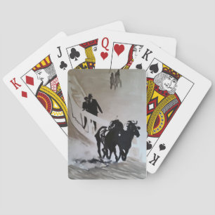 Jeu De Cartes Plate-forme de Seabiscuit des cartes