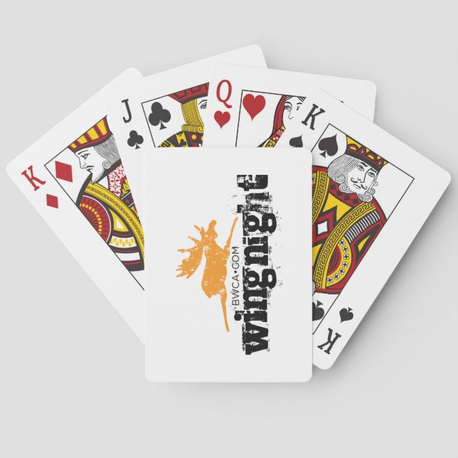 Jeu De Cartes Plate-forme de Wingnight des cartes (dos)