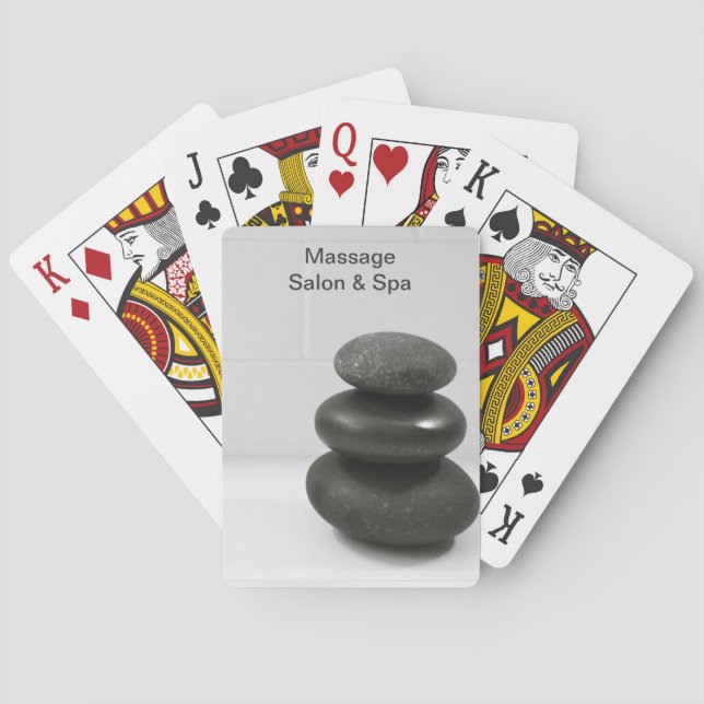 Jeu De Cartes Plateau personnalisé de cartes (dos)