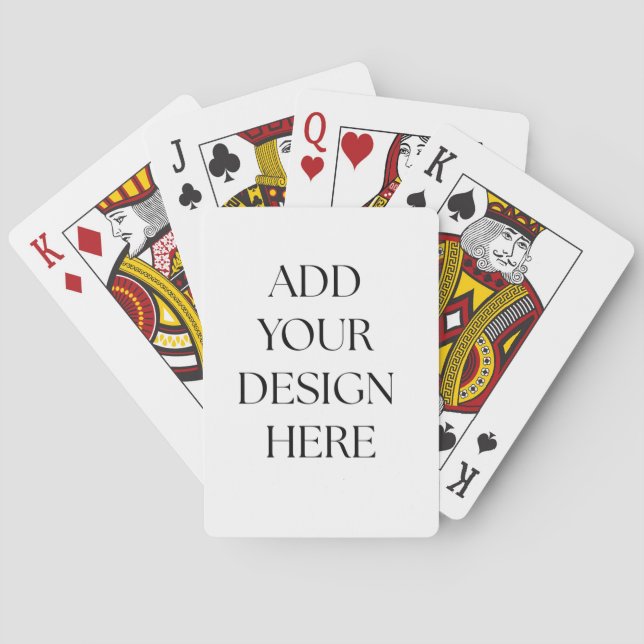 Jeu De Cartes Playing Cards (dos)
