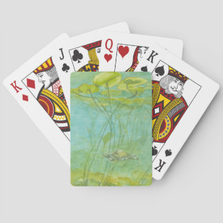 Jeu De Cartes Playing cards for the nature lover, "turtle"