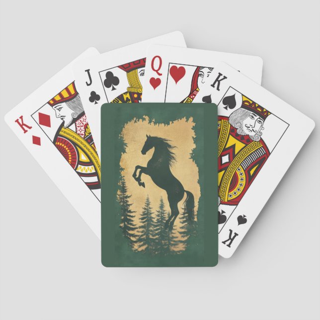 Jeu De Cartes Playing Cards – Year of the Horse 2026 Poker Deck (dos)