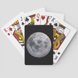 Jeu De Cartes PLEINE LUNE Bleu Vélos Lecture Cartes