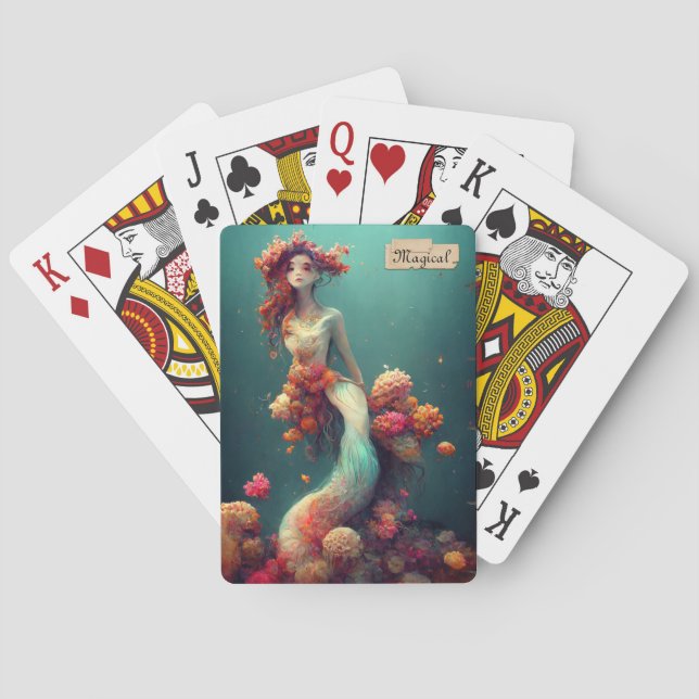 Jeu De Cartes Plongez dans un royaume de la magie (dos)