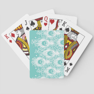 Jeu De Cartes Plumes molles de paon