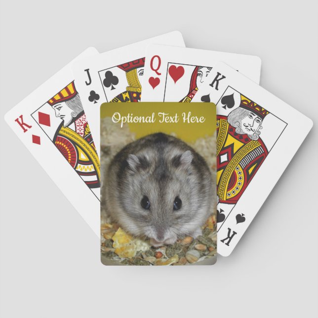 Jeu De Cartes Poète nain Hamster (dos)