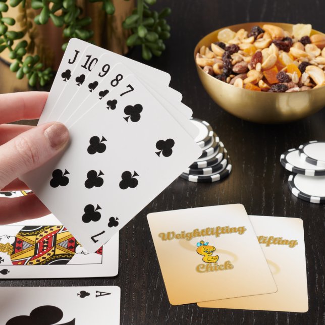 Jeu De Cartes Poids Chick (In Situ)