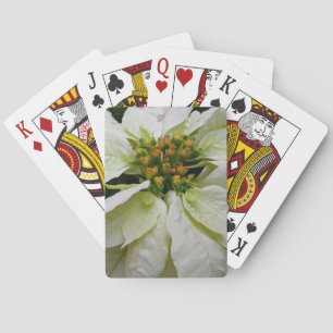 Jeu De Cartes Poinsettia Elegant Christmas Holiday Floral