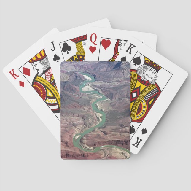 Jeu De Cartes Point de Comanche, canyon grand (dos)