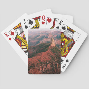 Jeu De Cartes Point Imperial et Mount Hayden au coucher du solei