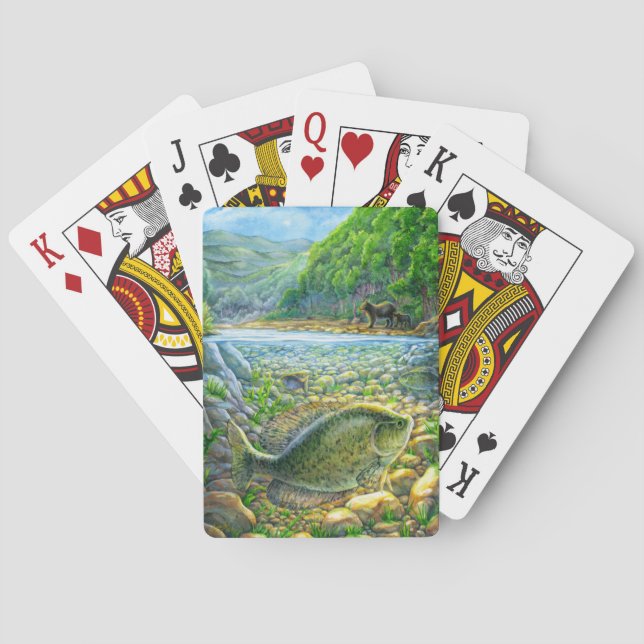 Jeu De Cartes Poisson de montagne (dos)