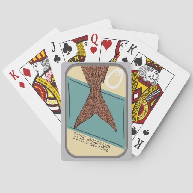 Jeu De Cartes Poisson en conserve (dos)
