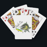 Jeu De Cartes Poisson sur<br><div class="desc">Poisson à la dorée et leurre avec "Poisson sur"</div>