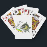 Jeu De Cartes Poisson sur<br><div class="desc">Poisson à la dorée et leurre avec "Poisson sur"</div>