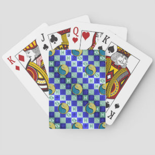 Jeu De Cartes Poissons & Bœuf de Métal