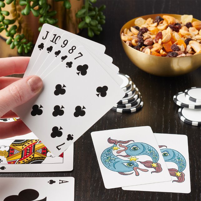 Jeu De Cartes Poissons Zodiaque Poisson Céleste Astrologie (Créateur téléchargé)