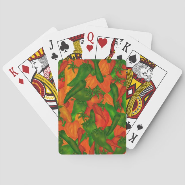 Jeu De Cartes Poivrons (dos)
