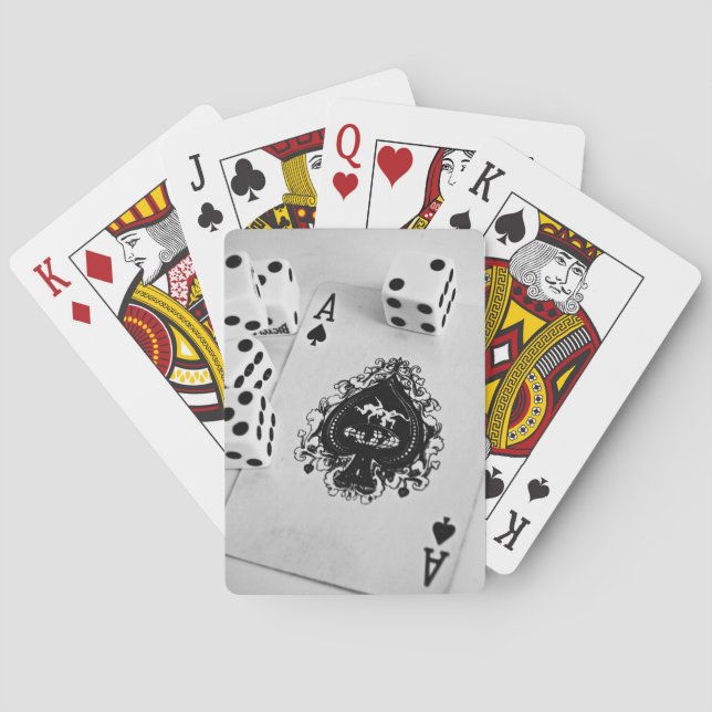 Jeu De Cartes Poker (dos)