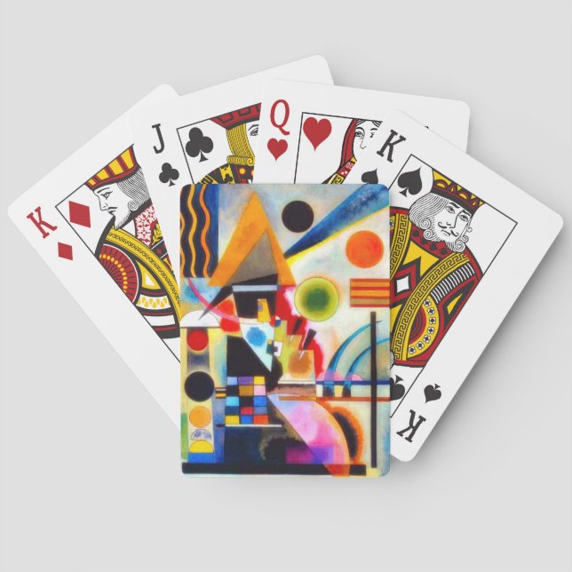 Jeu De Cartes POKER CARDS - Abstract Art by Kandinsky #1 (dos)