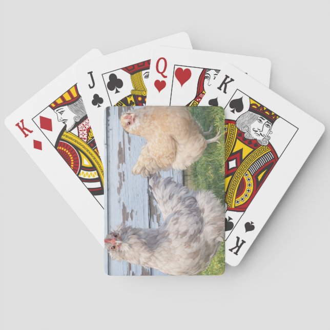 Jeu De Cartes Poker Cards – Two Chickens Cute Farm Play (dos)