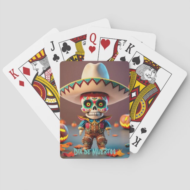 Jeu De Cartes Poker game (cards) day of the dead (dos)
