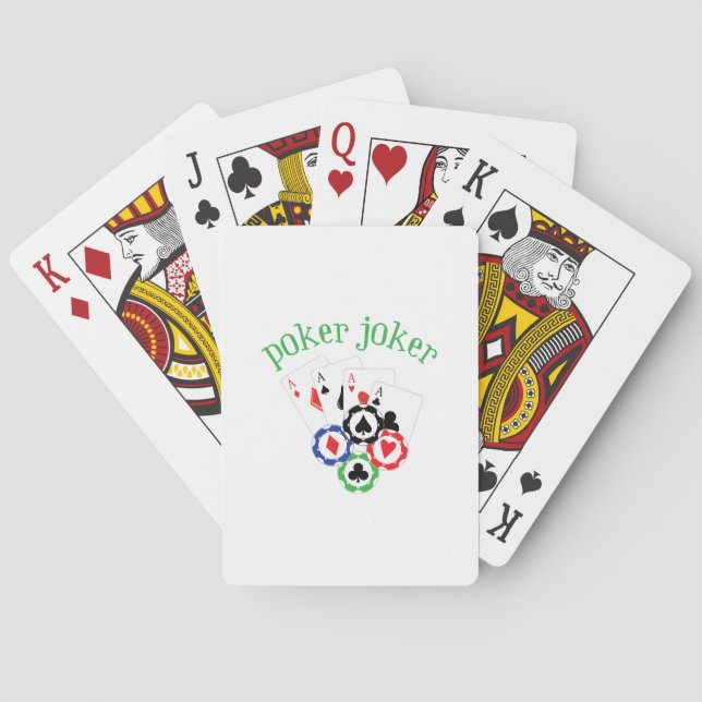 Jeu De Cartes Poker Joker (dos)