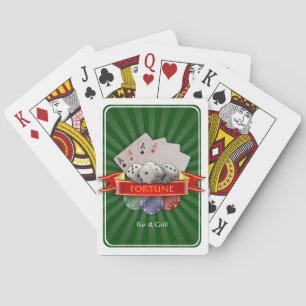 Jeu De Cartes Poker Mania - Cartes, Dices, Chips