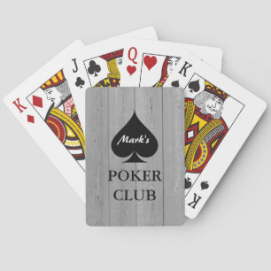 Jeu De Cartes Poker personnalisé jouer aux cartes avec costume d