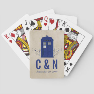 Jeu De Cartes Police Box Mariage Lecture Cartes v6
