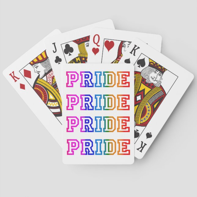 Jeu De Cartes Police du collège PRIDE (dos)