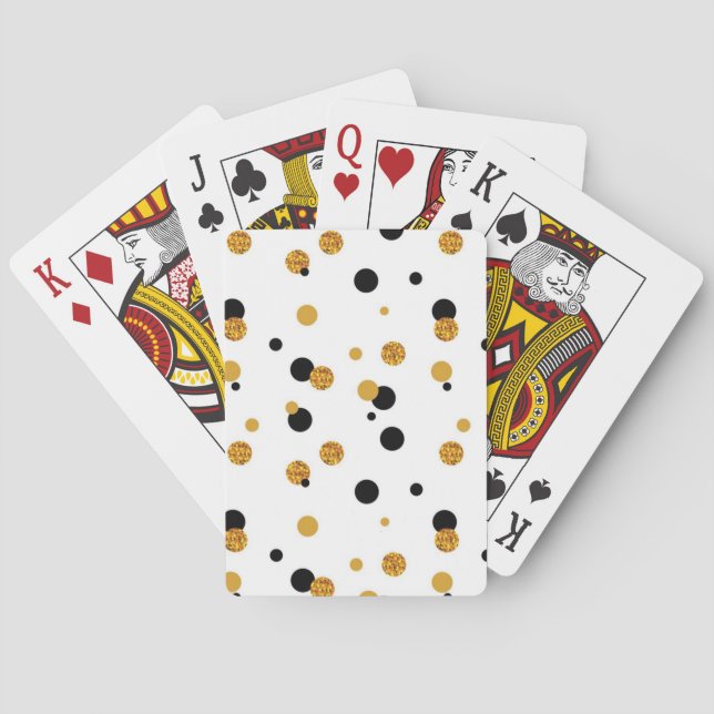 Jeu De Cartes Polka dot (dos)