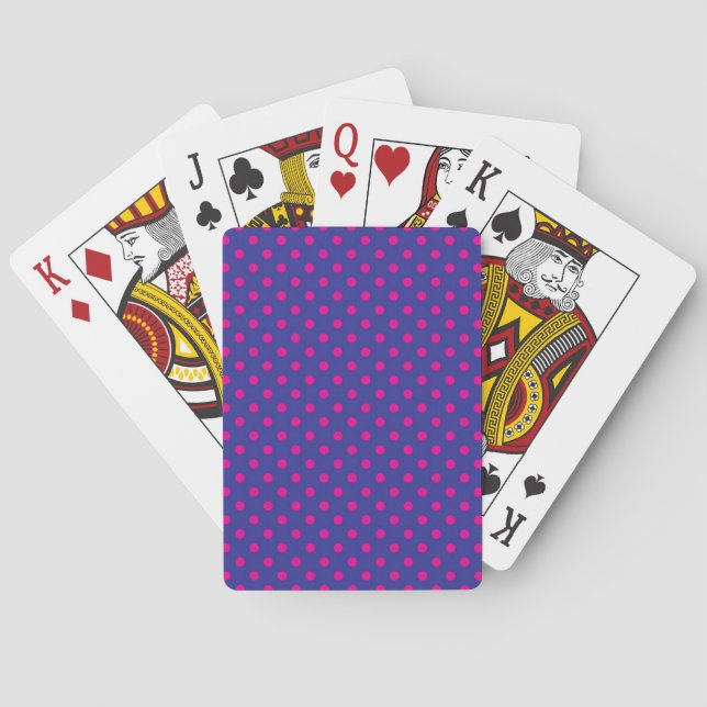 Jeu De Cartes Polka dot (dos)