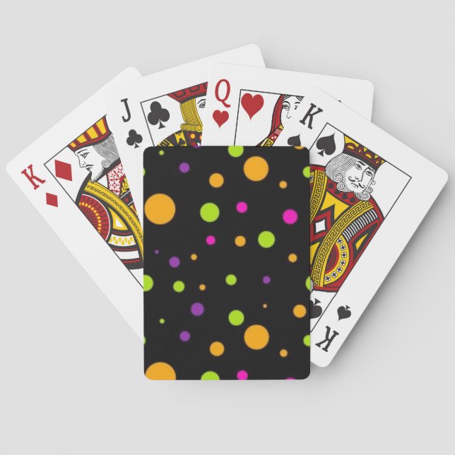 Jeu De Cartes Polka dot (dos)