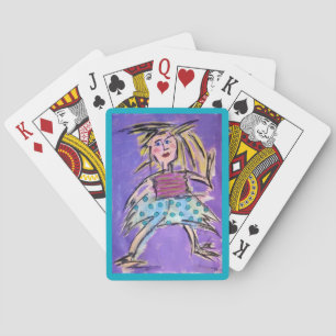 Jeu De Cartes "Polka Dot Skirt" Jouer Des Cartes