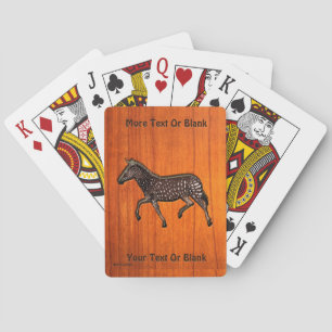 Jeu De Cartes Polka sculpté point Zebra