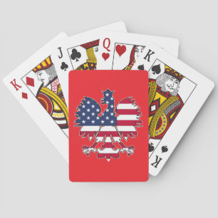 Jeu De Cartes Polonais Américain Aigle Jouer Des Cartes