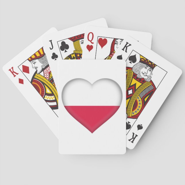 Jeu De Cartes Polonais Love Playing Cartes (dos)