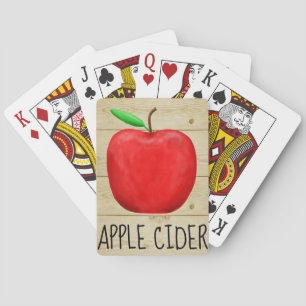Jeu De Cartes Pomme rouge Cider