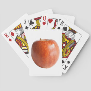 Jeu De Cartes Pomme rouge fraîche de la nature2